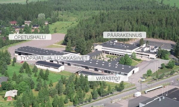 Valokuvakartta Myllykyläntien yksiköstä