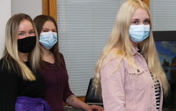 Valokuva opiskelijoista Novidan ja ammattikorkeakoulujen yhteistyö monipuolistuu ja tiivistyy