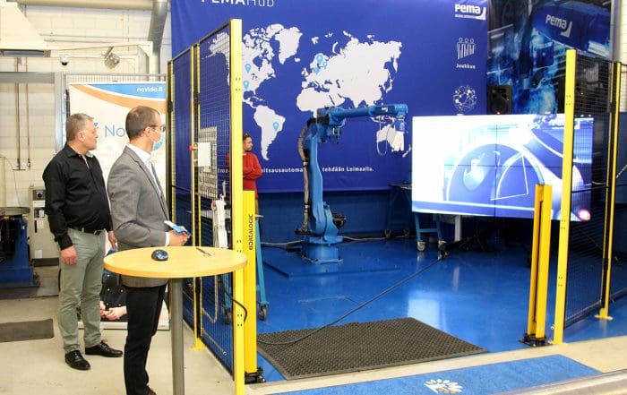 Valokuva: Pemamekin ja Novidan yhteistyöstä