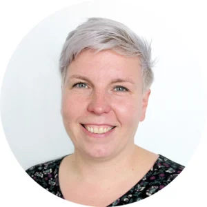 Valokuva Johanna Beilinsonista.