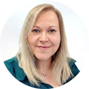 Valokuva Laura Kajanderista.